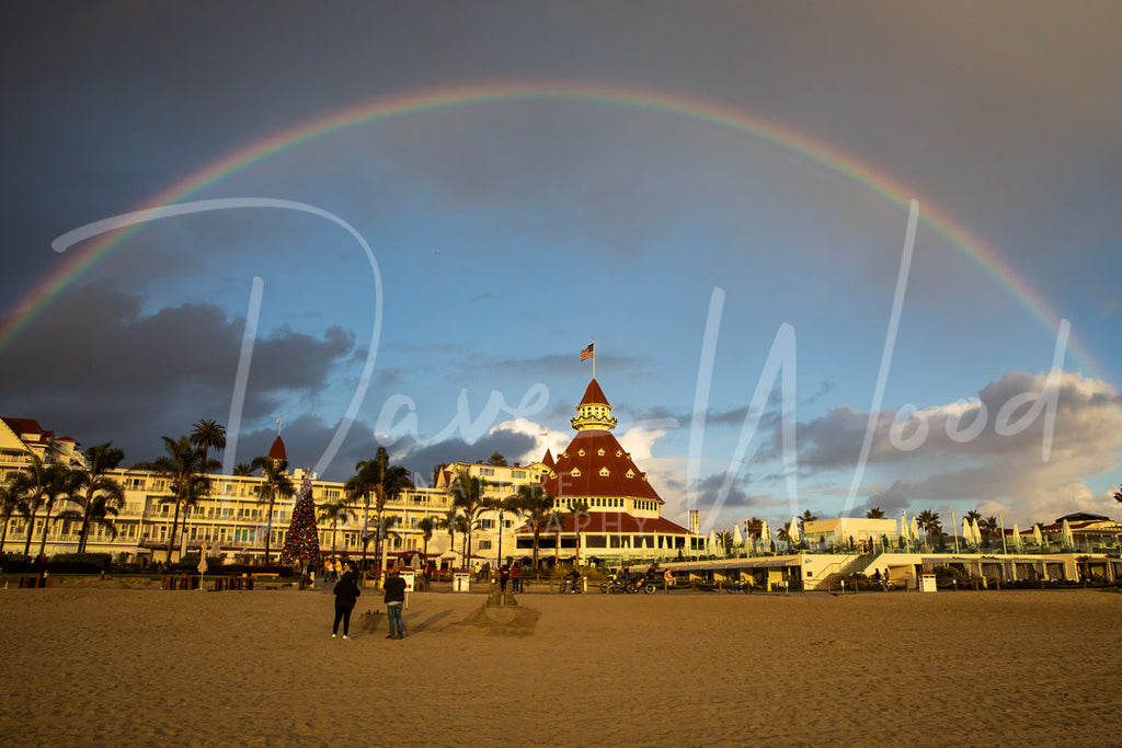 Rainbow Over the Hotel Del Coronado