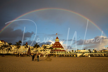 Rainbow Over the Hotel Del Coronado
